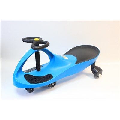Детская самоходная машинка PlasmaCar (Плазмакар) оригинал, цвет голубой, полиуретановые колеса