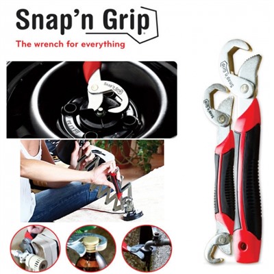 Универсальный чудо ключ Snap N Grip + отверка 6 насадок