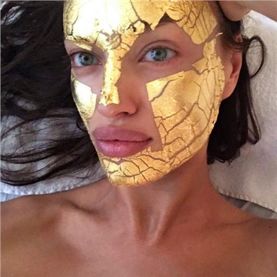 Маска из сусального золота Kaprielle 24K Gold Mask, Kaprielle 24K Gold Mask — эффектное омоложение кожи лица не выходя из дома