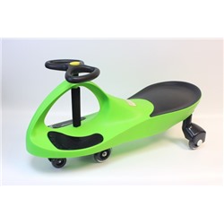 Детская самоходная машинка PlasmaCar (Плазмакар) оригинал, цвет зеленый, полиуретановые колеса
