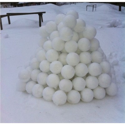 Снежколеп Snowball Мaker мячик желтый, Snowball maker: зимние забавы