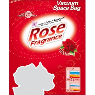 Вакуумные пакеты с запахом Розы 80х130см. (1 шт. в комплекте)