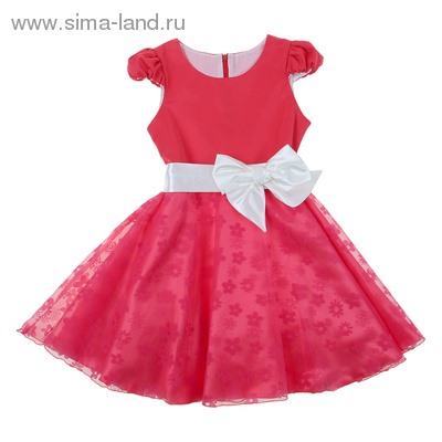 Платье Забава рост 122см (62), цвет красный