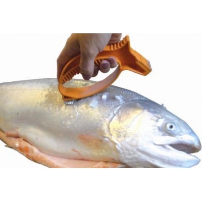 Точилка для ножей и ножниц со встроенной рыбочисткой